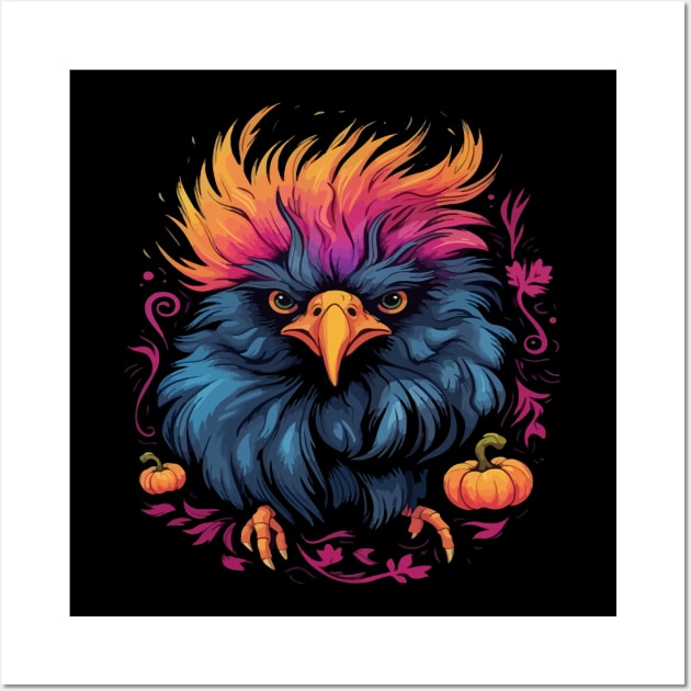 Silkie Halloween Wall Art by JH Mart